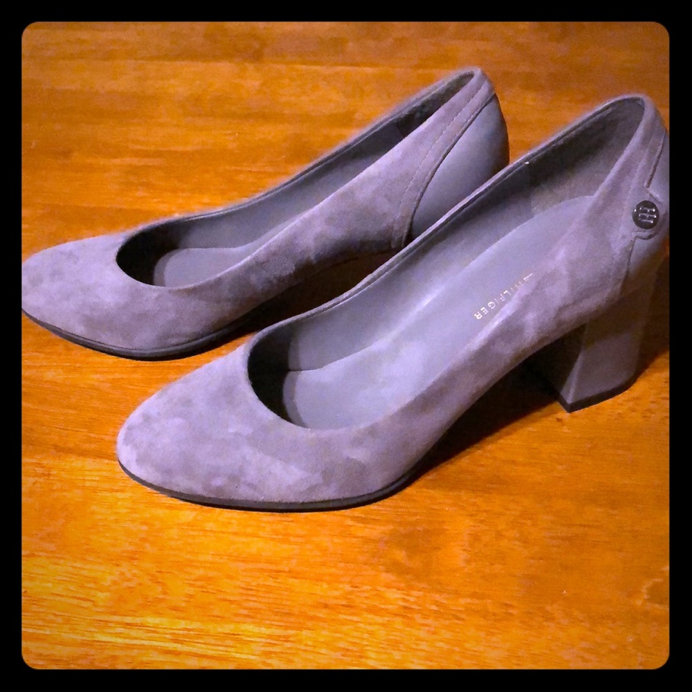 Tommy Hilfiger Suede Pumps
